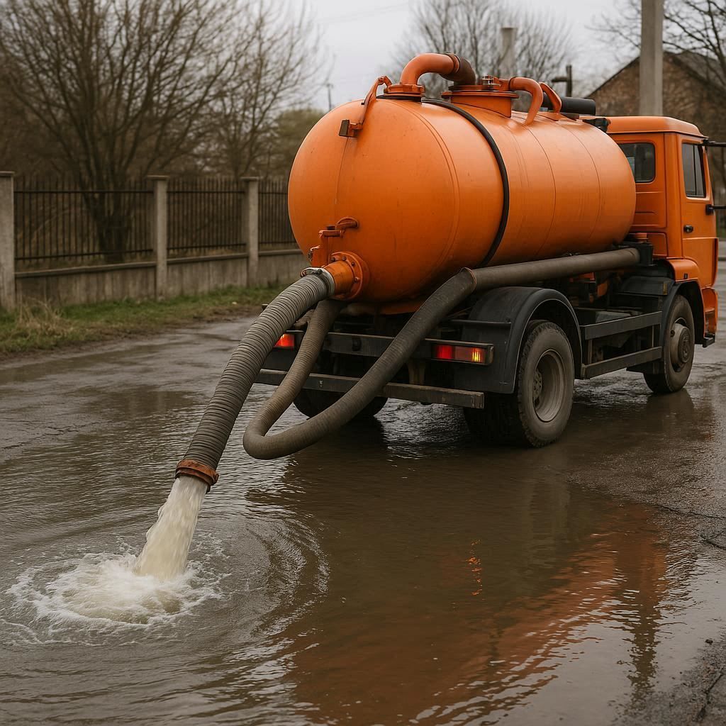 Откачка воды в Казани
